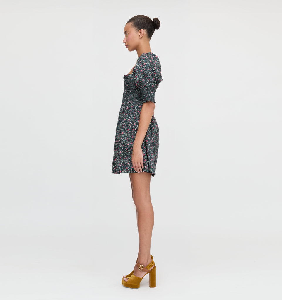 The Lila Nap Dress in Florentine Ditsy