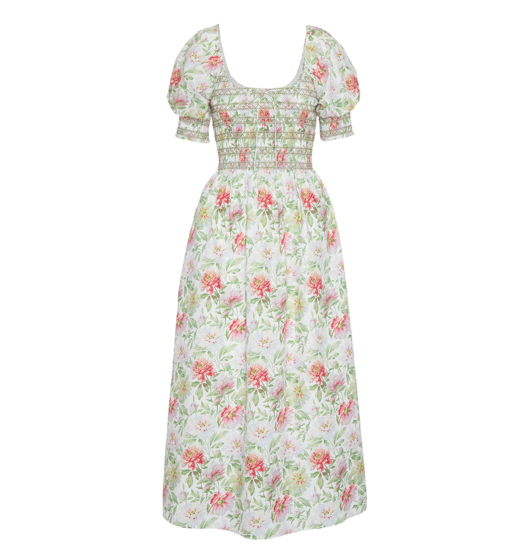 The Madeline Nap Dress in Peony Chintz