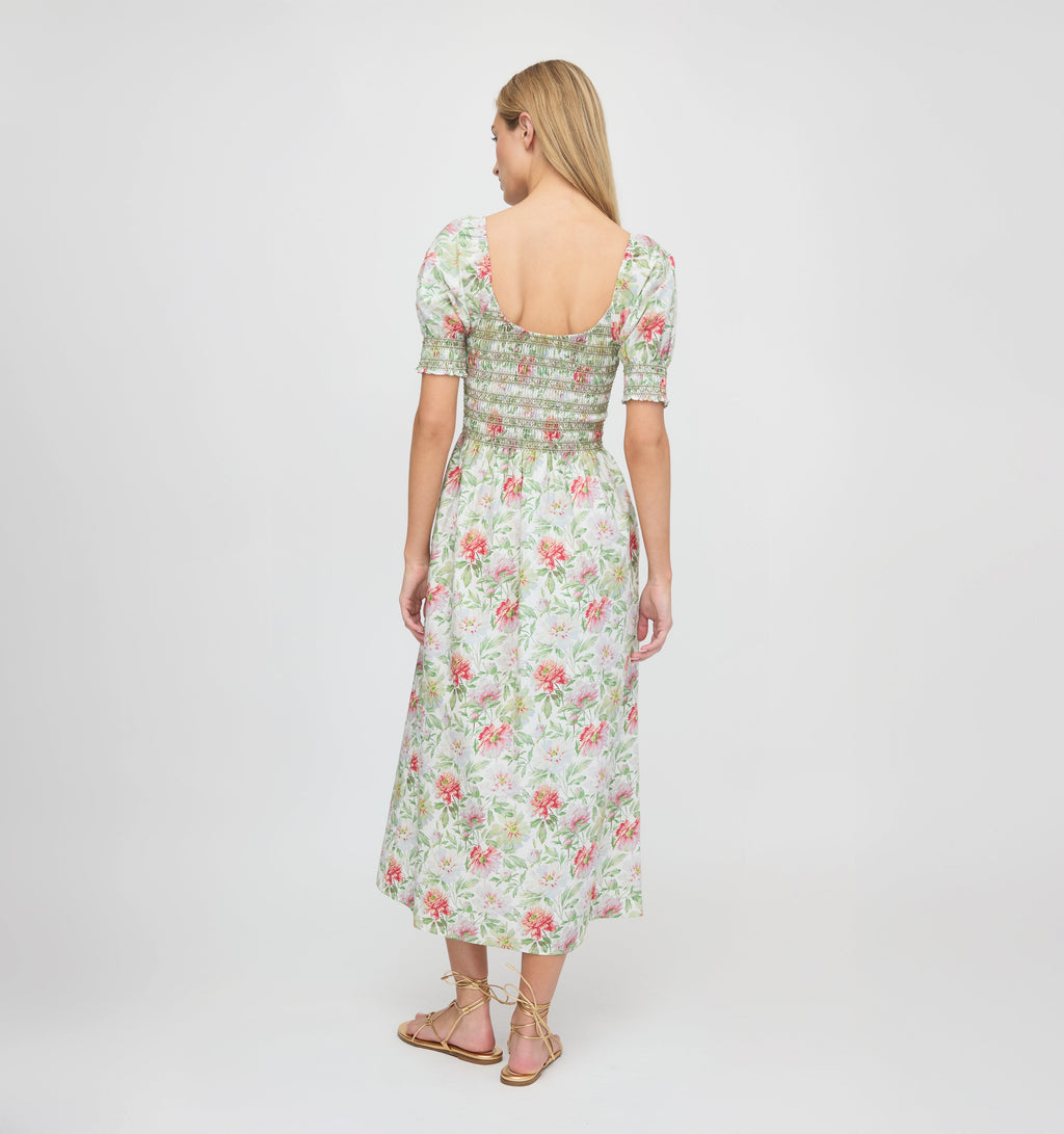 The Madeline Nap Dress in Peony Chintz