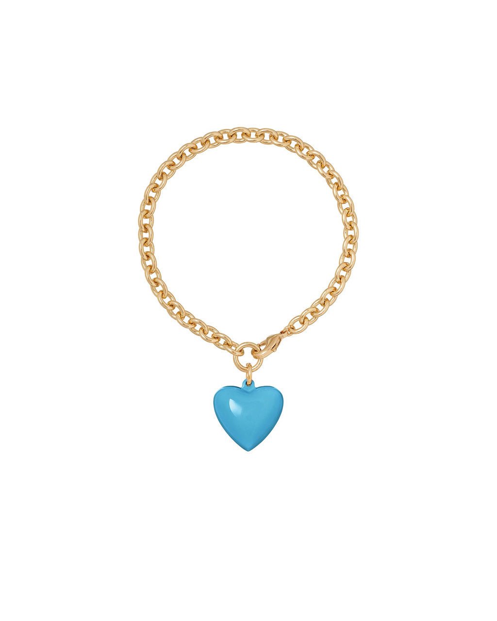 The Mini Puffy Heart Bracelet