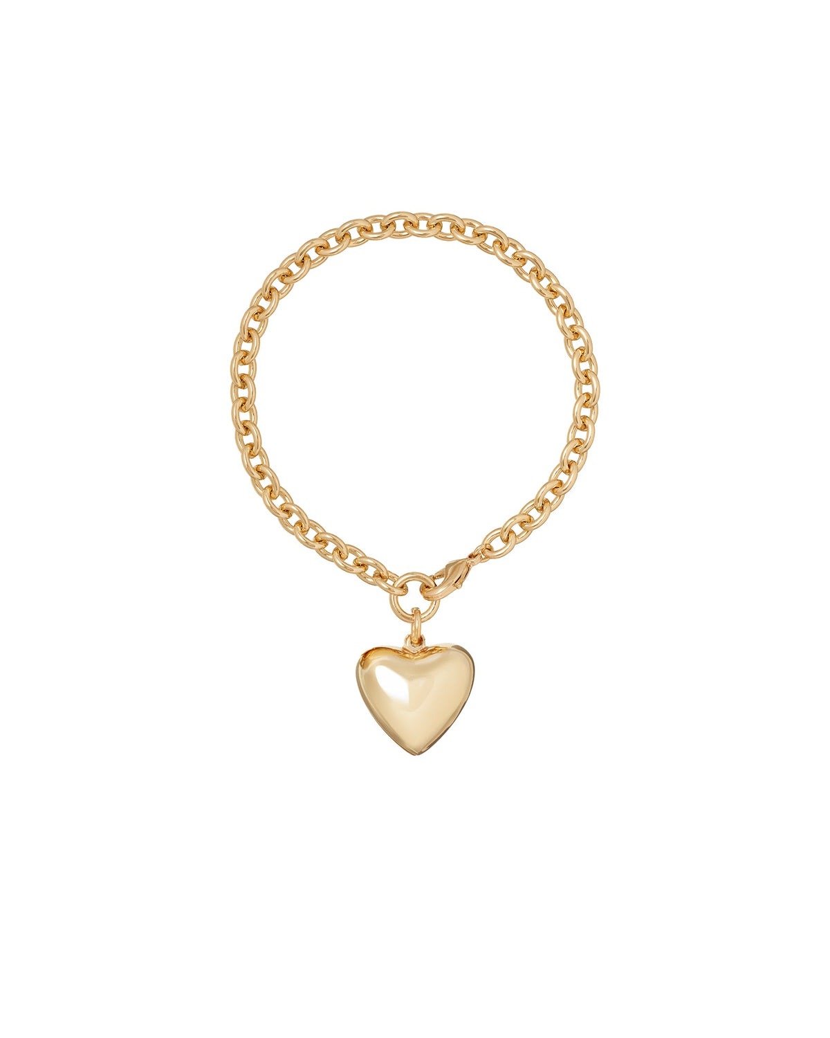 The Mini Puffy Heart Bracelet