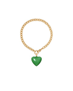 The Mini Puffy Heart Bracelet