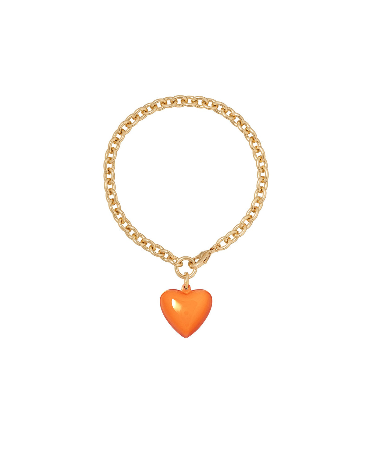 The Mini Puffy Heart Bracelet