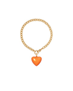 The Mini Puffy Heart Bracelet