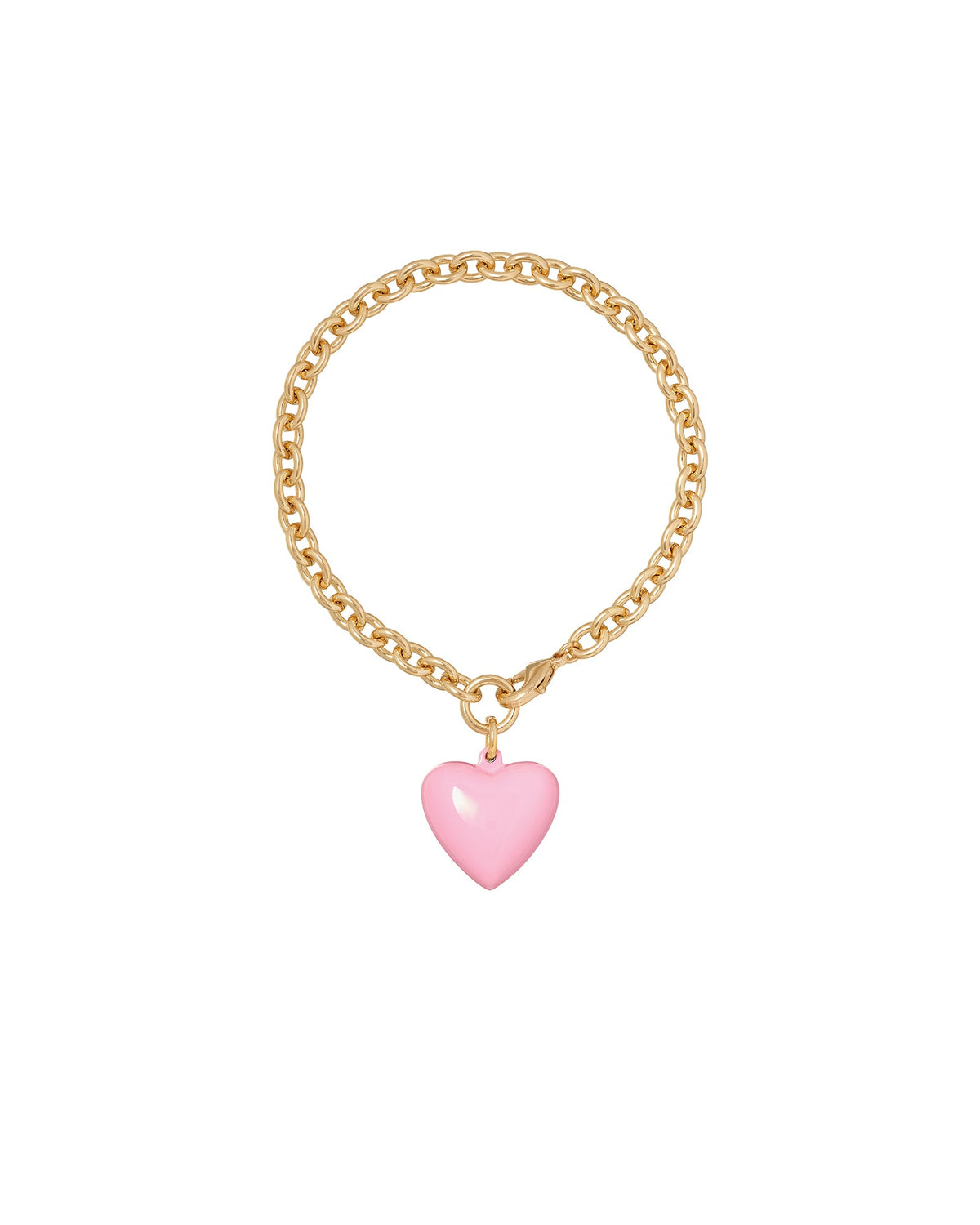 The Mini Puffy Heart Bracelet