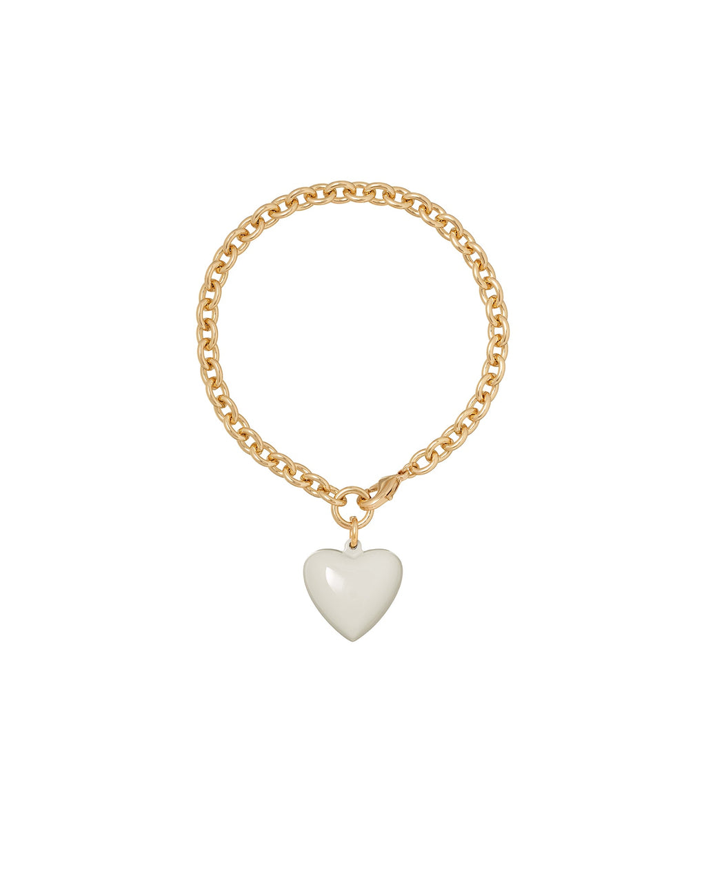 The Mini Puffy Heart Bracelet
