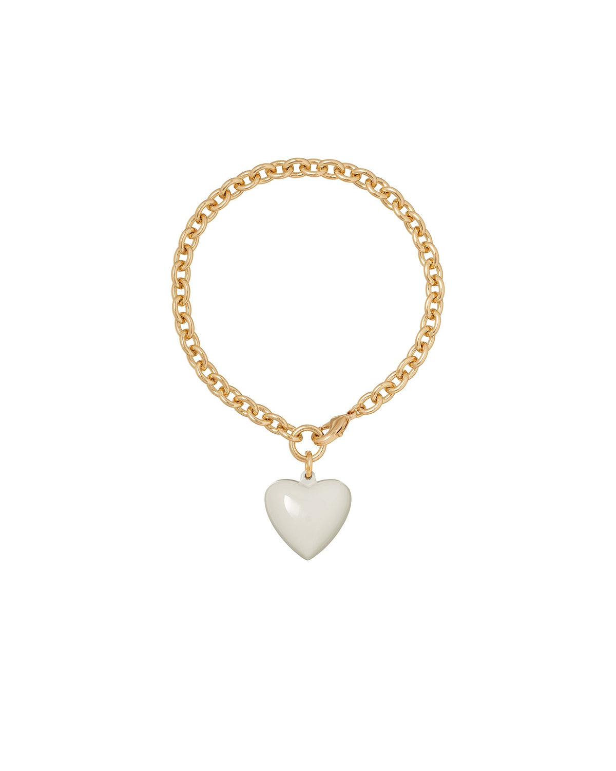 The Mini Puffy Heart Bracelet