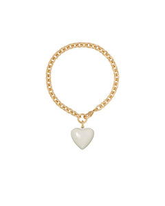 The Mini Puffy Heart Bracelet