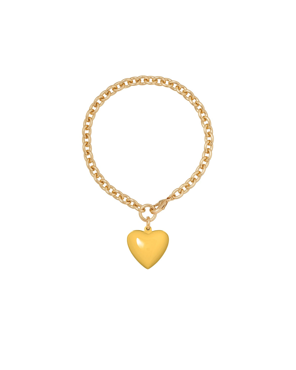 The Mini Puffy Heart Bracelet