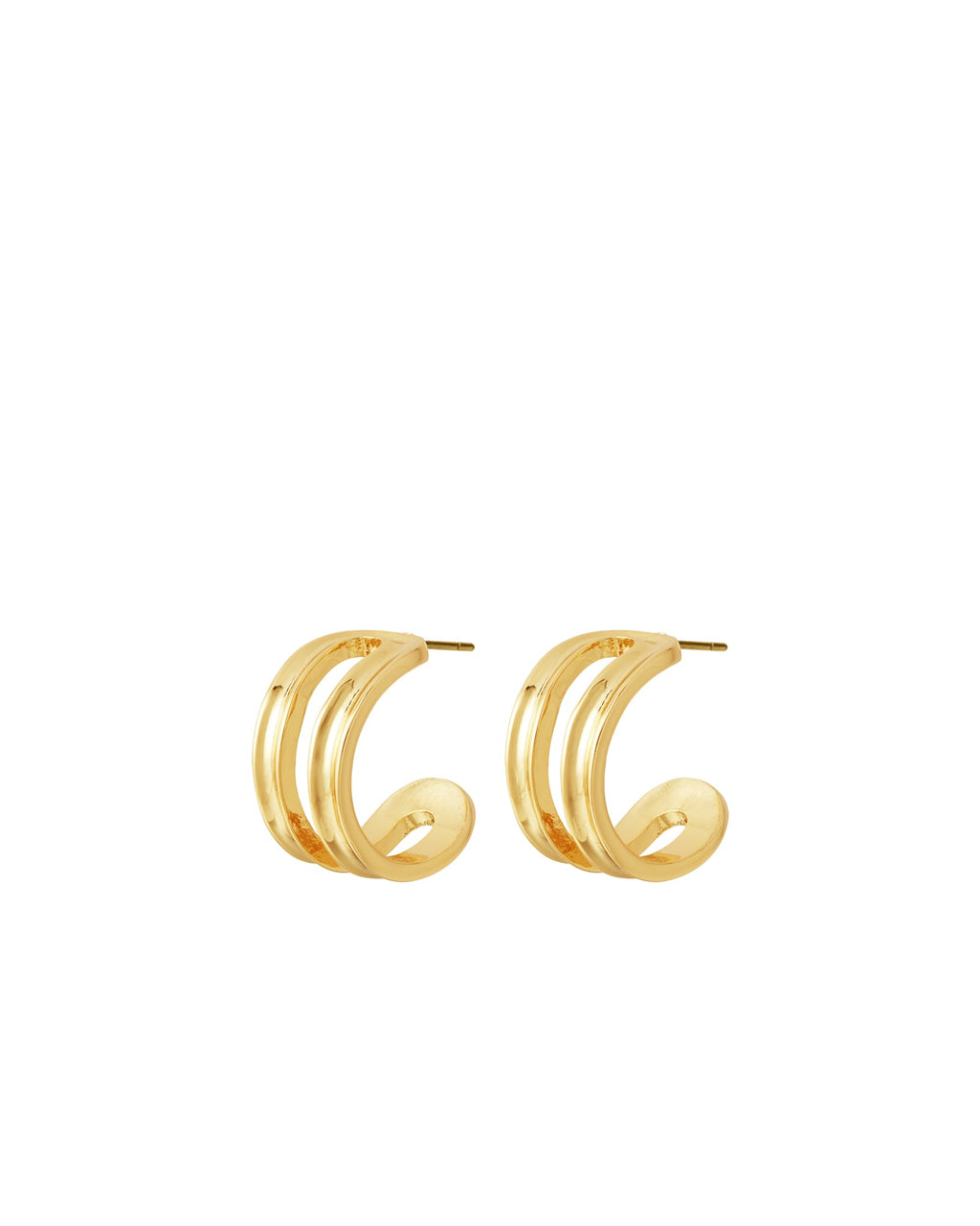 The Open Hoop Earrings