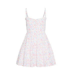 The Rebecca Mini Nap Dress in Camo Fish