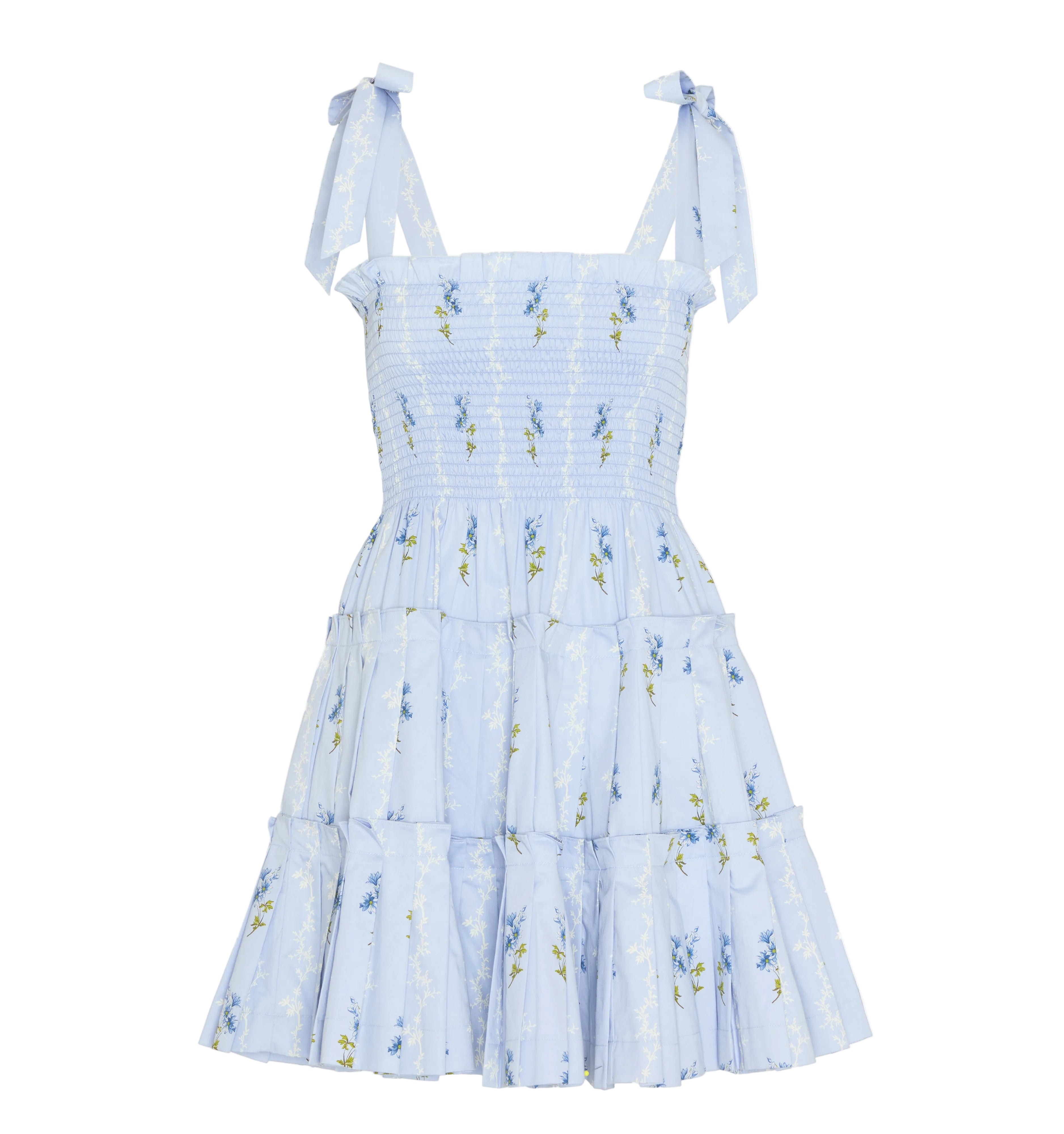 The Ribbon Charlotte Nap Dress in Bluebell Waltz