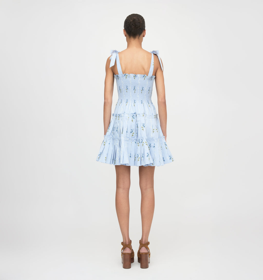 The Ribbon Charlotte Nap Dress in Bluebell Waltz