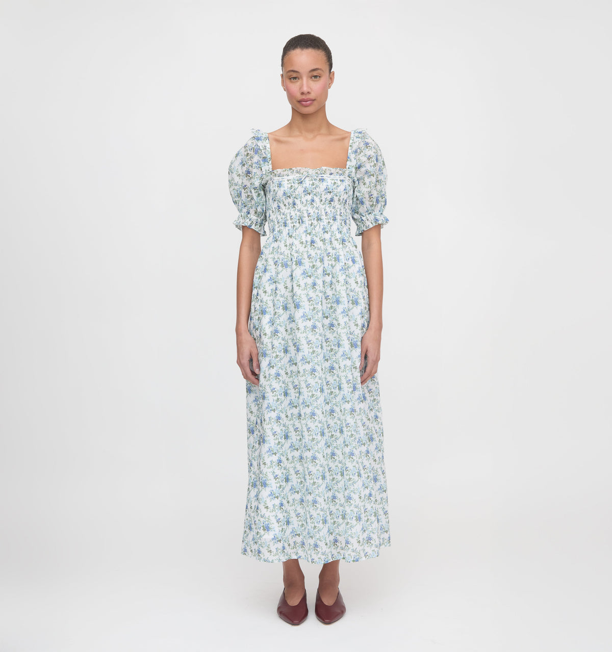 The Scarlett Nap Dress in English Daisy