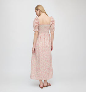 The Scarlett Nap Dress in Ivory Geo Ditsy