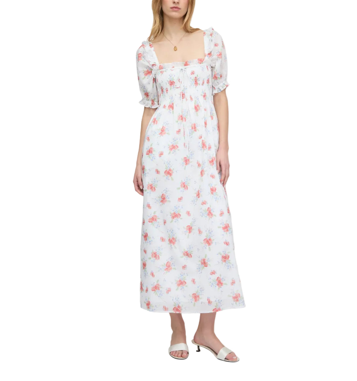 The Scarlett Nap Dress in Sunburst Blossoms