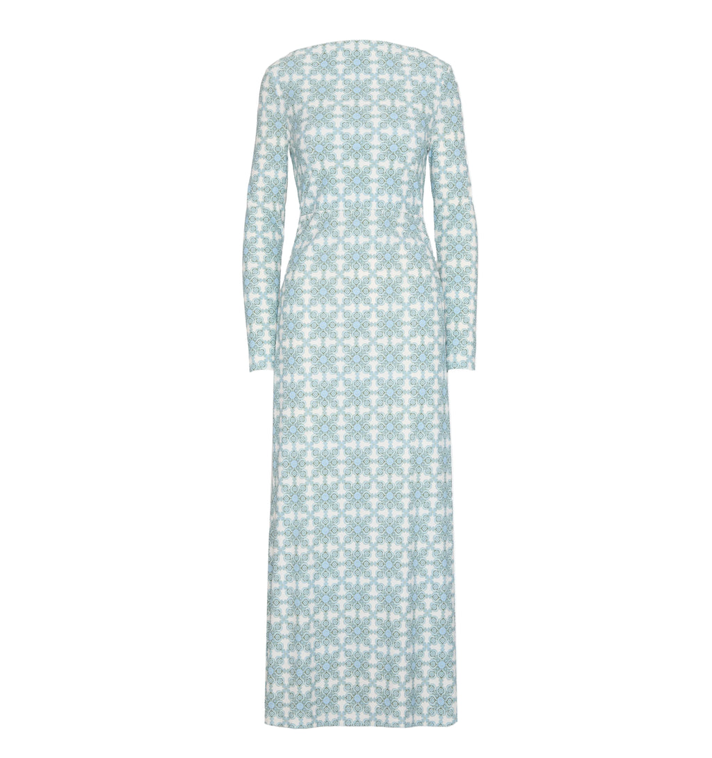The Selene Dress in Byzantine Tile | Over The Moon The Selene Dress in Byzantine Tile | Over The Moon