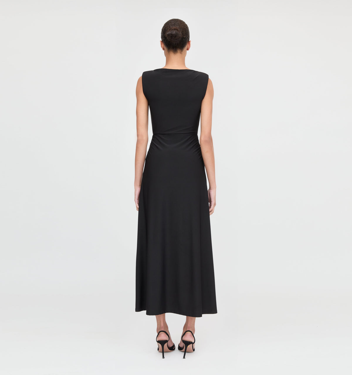 The Sloane Dress in Black Jersey
