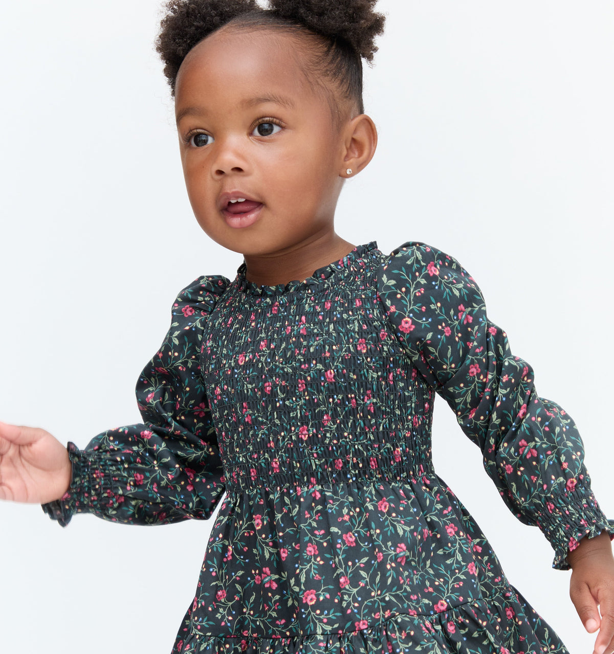 The Tiny Viviana Nap Dress in Florentine Ditsy