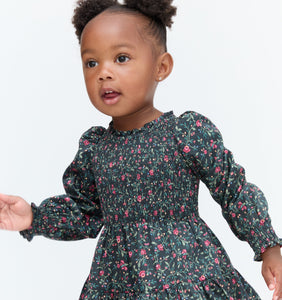 The Tiny Viviana Nap Dress in Florentine Ditsy