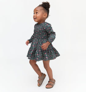 The Tiny Viviana Nap Dress in Florentine Ditsy