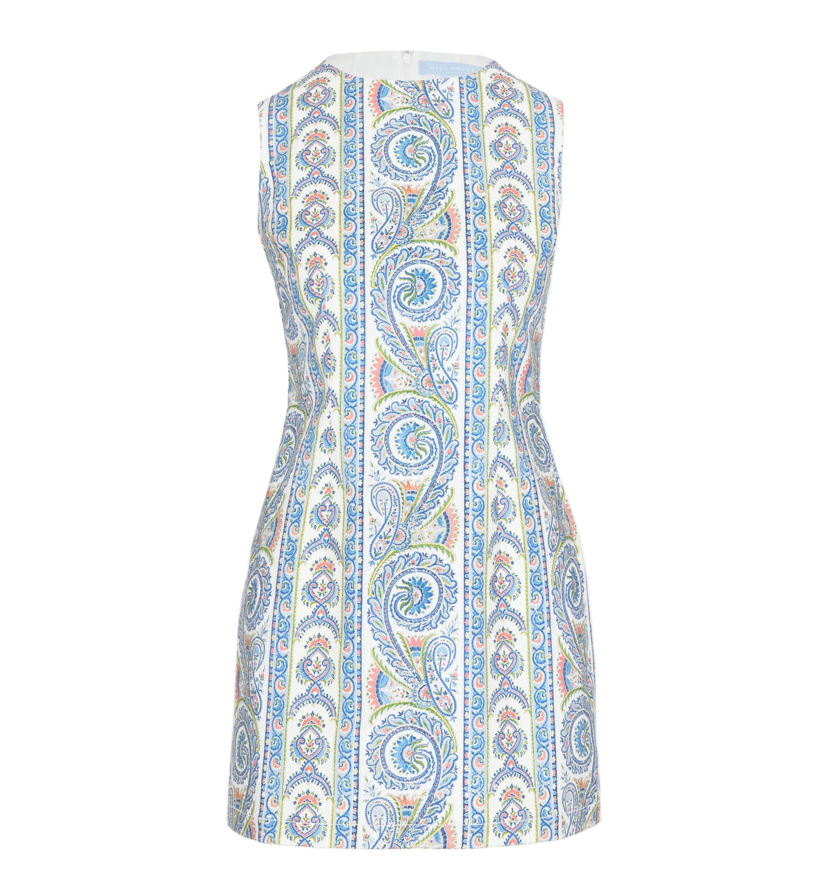 The Viola Dress in Blue Corsica Paisley