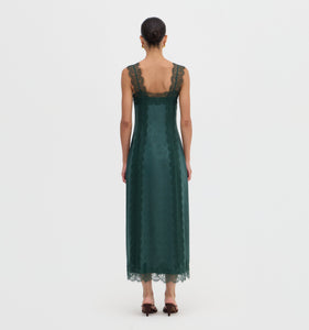 The Winsome Dress in Jadeite Floral Jacquard