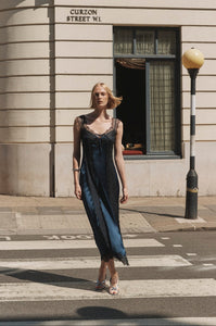 The Winsome Dress in Midnight Navy