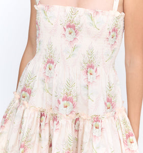 The Seraphina Mini Nap Dress in Paradise Floral