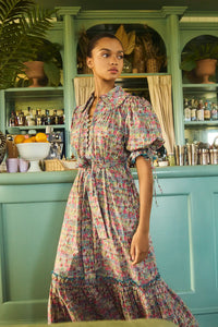 Theresa Dress in Elysian Smock