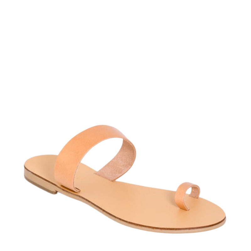 Thessa Vegetable Tanned Leather Sandal