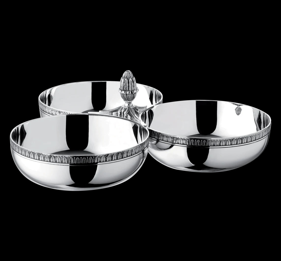 Malmaison Silver-plated Three Part Server