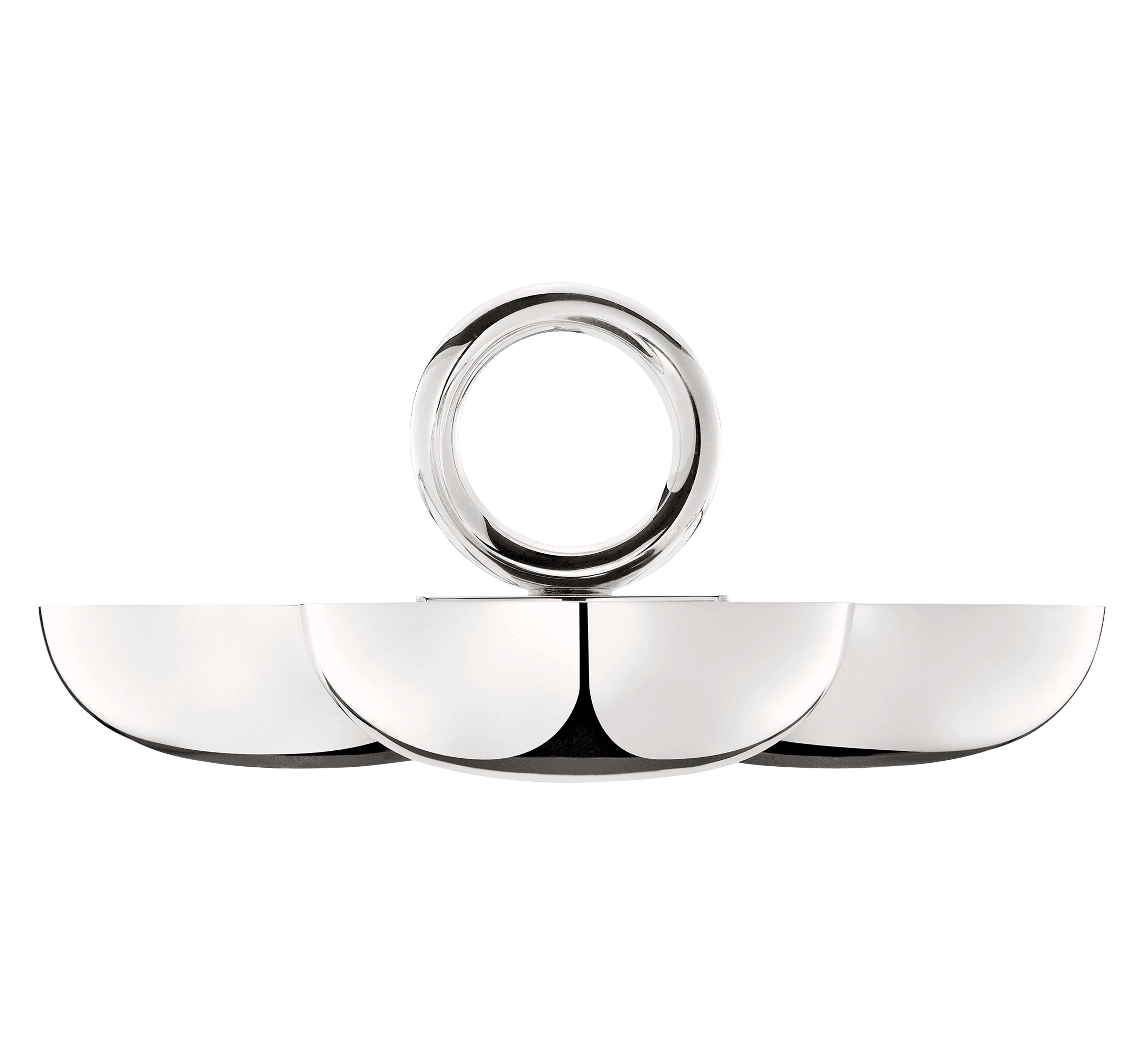 Vertigo Silver-plated 3-Part Server, Small