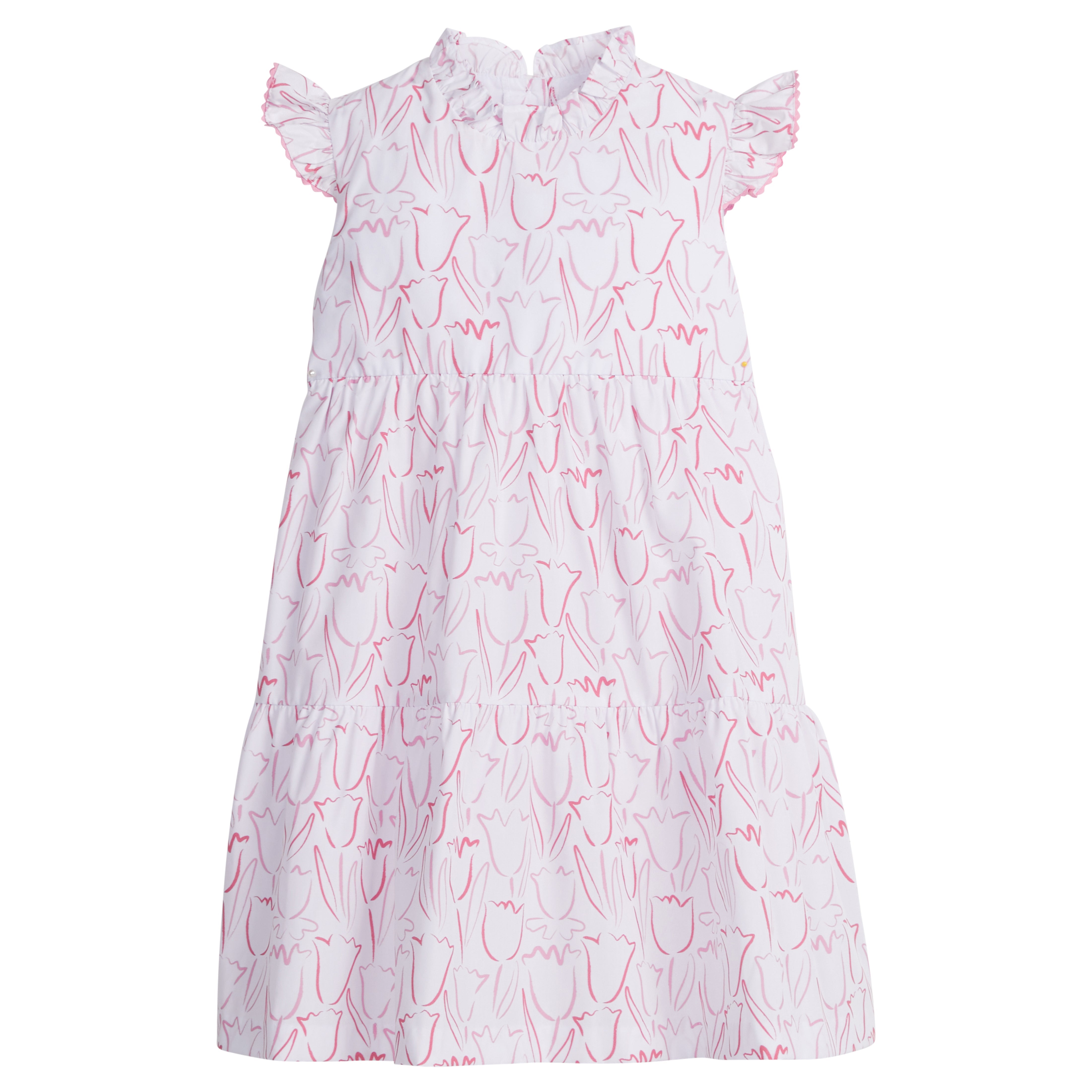 Tiered Charleston Dress Albany Floral