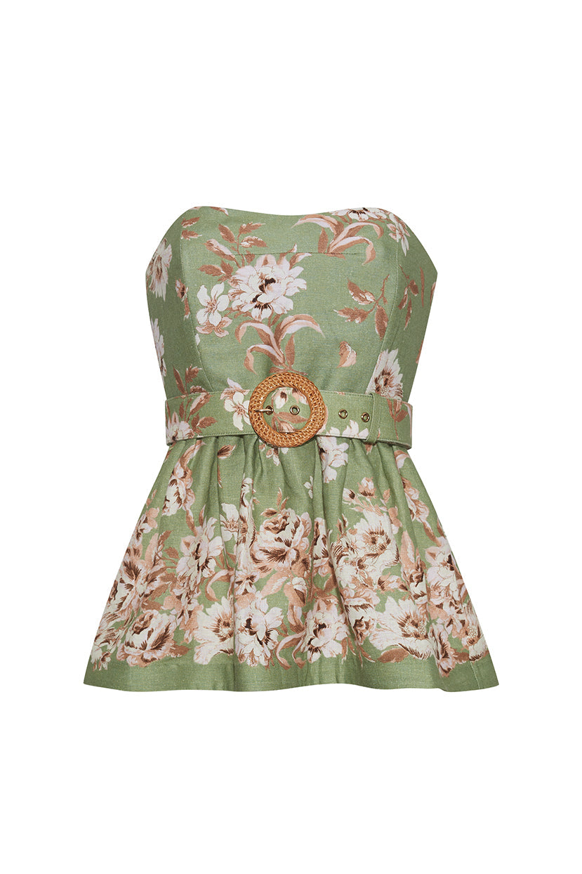 Tilda Top in Farfella Sage