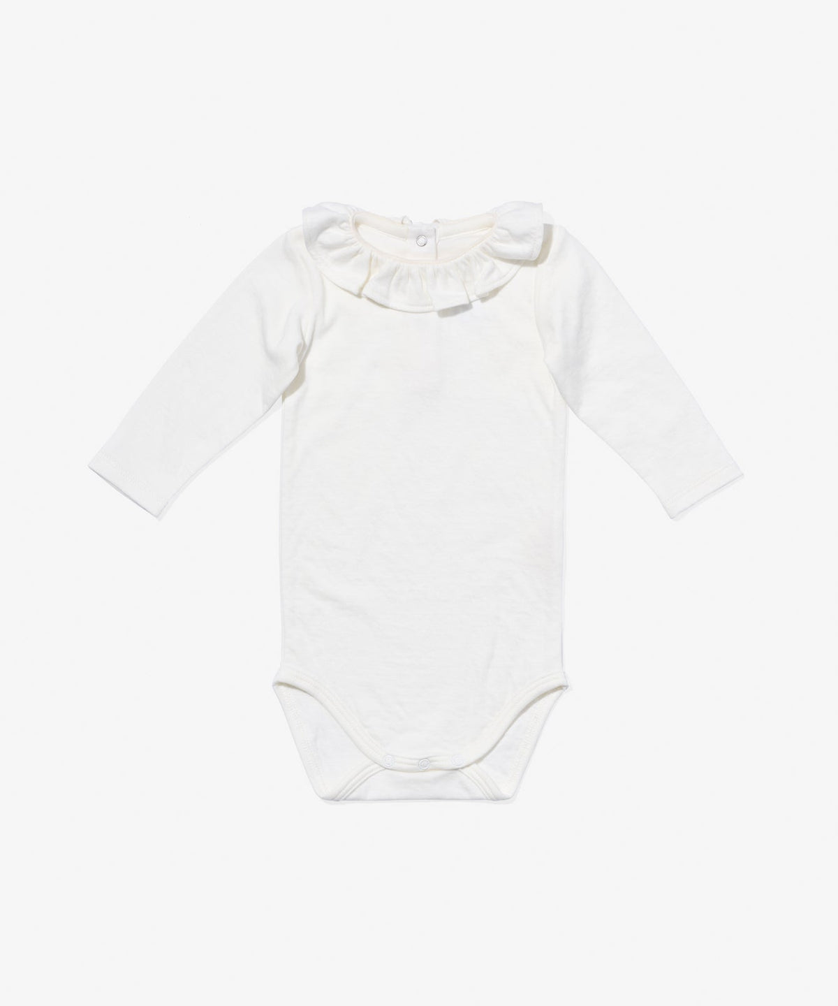 Tink Ruffle One-Piece in Vanilla Piping