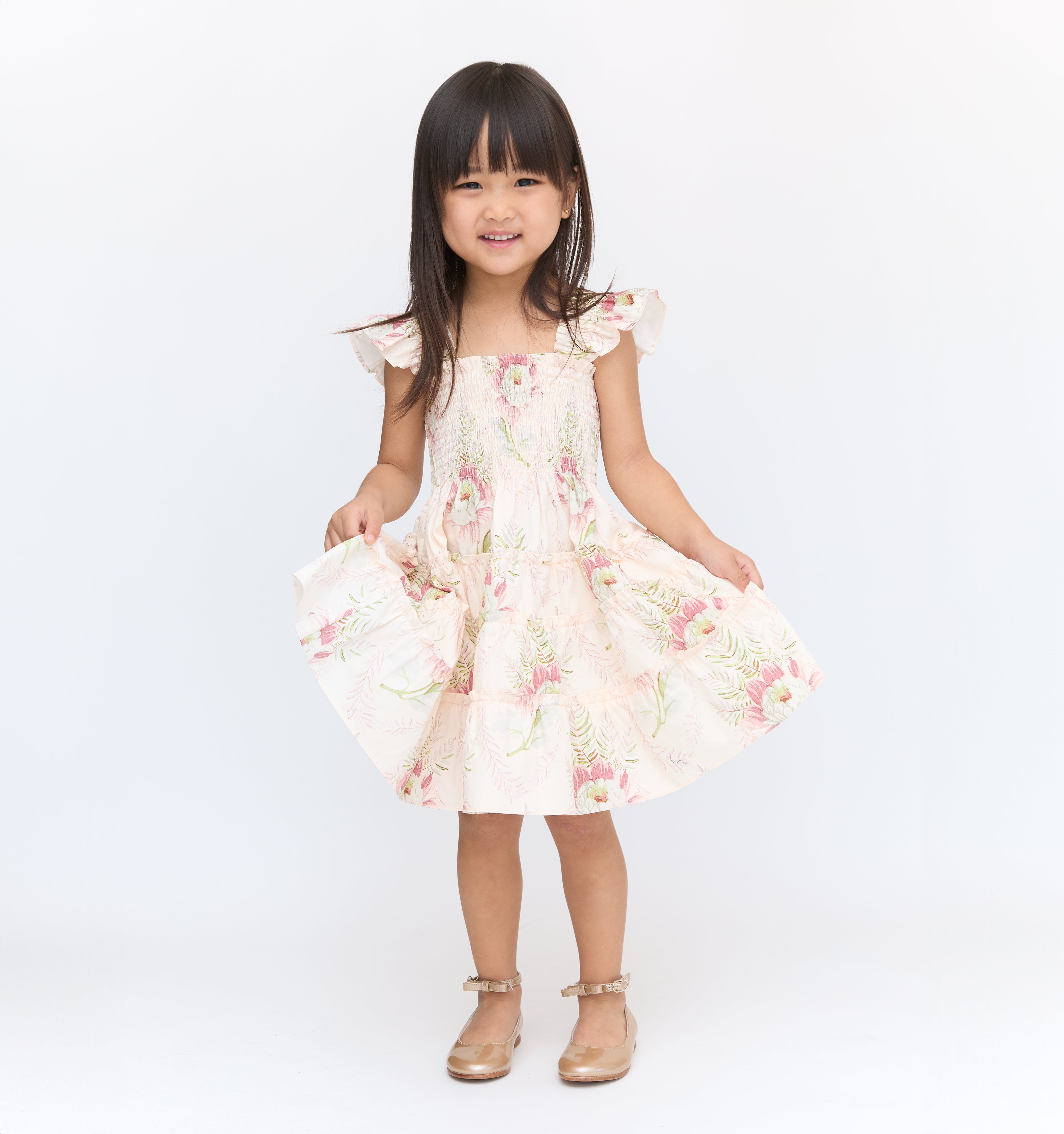 The Tiny Ellie Nap Dress in Paradise Floral