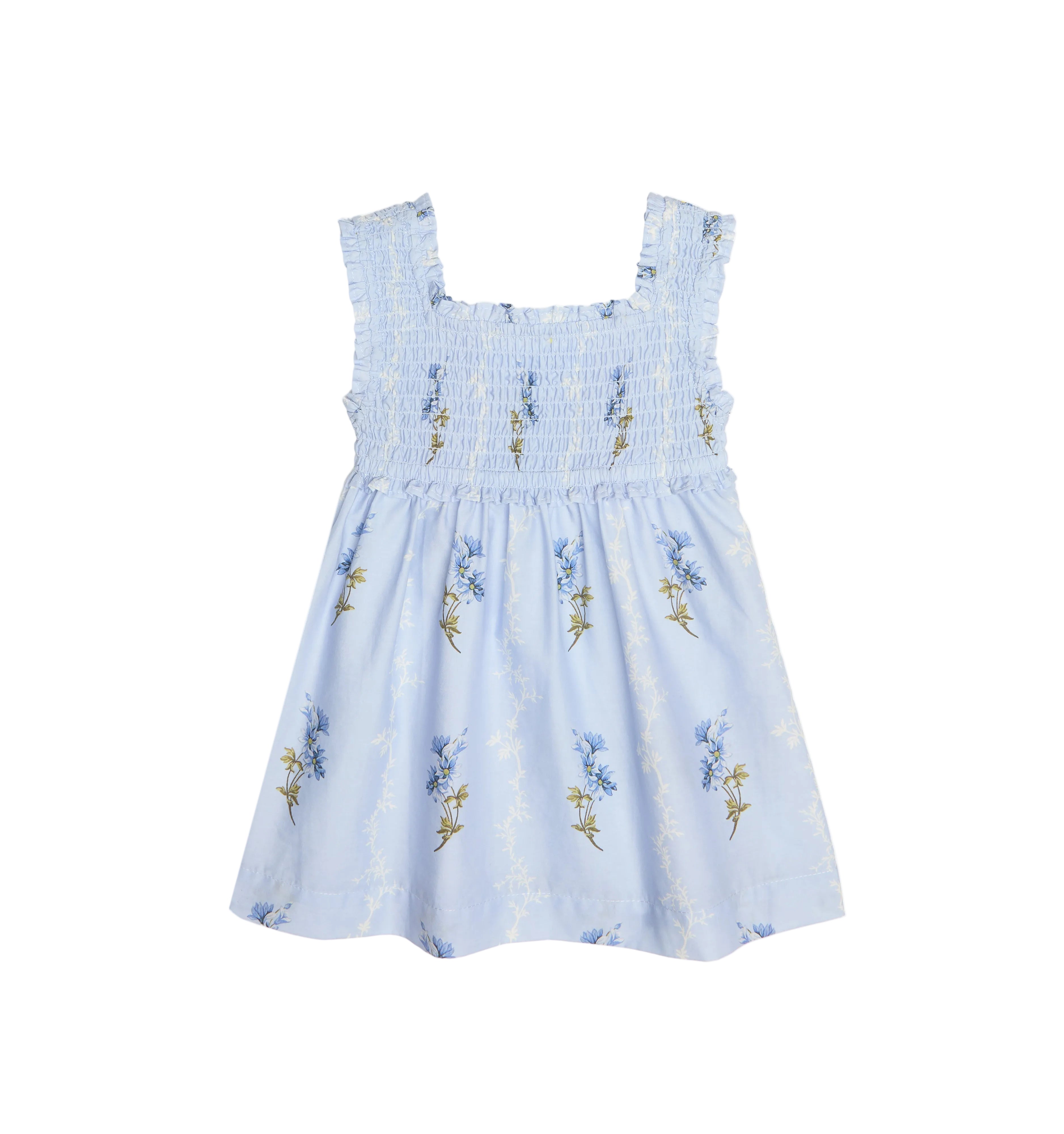 The Tiny Nora Nap Dress in Bluebell Waltz