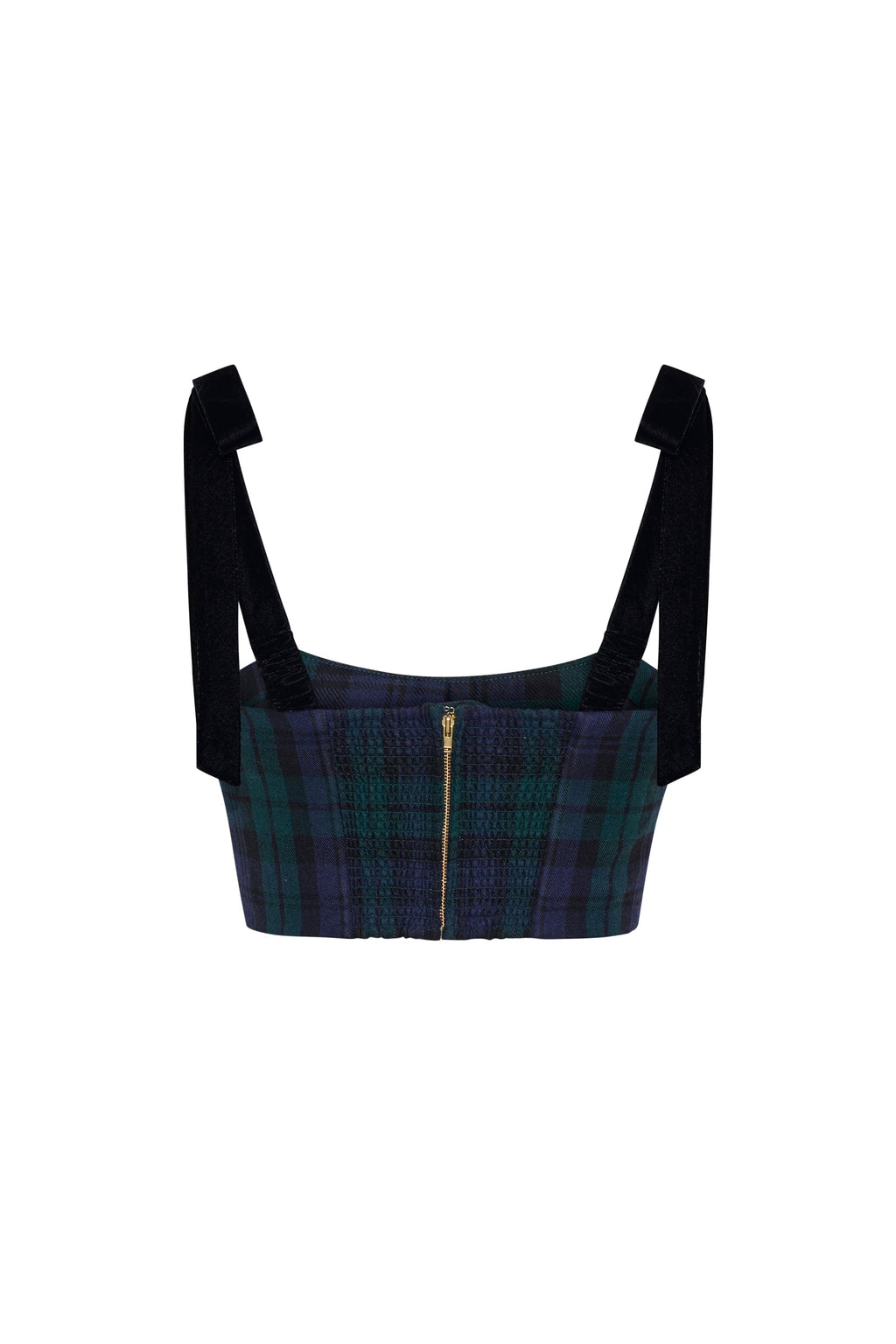 Tira Top in Perth Plaid Blackwatch