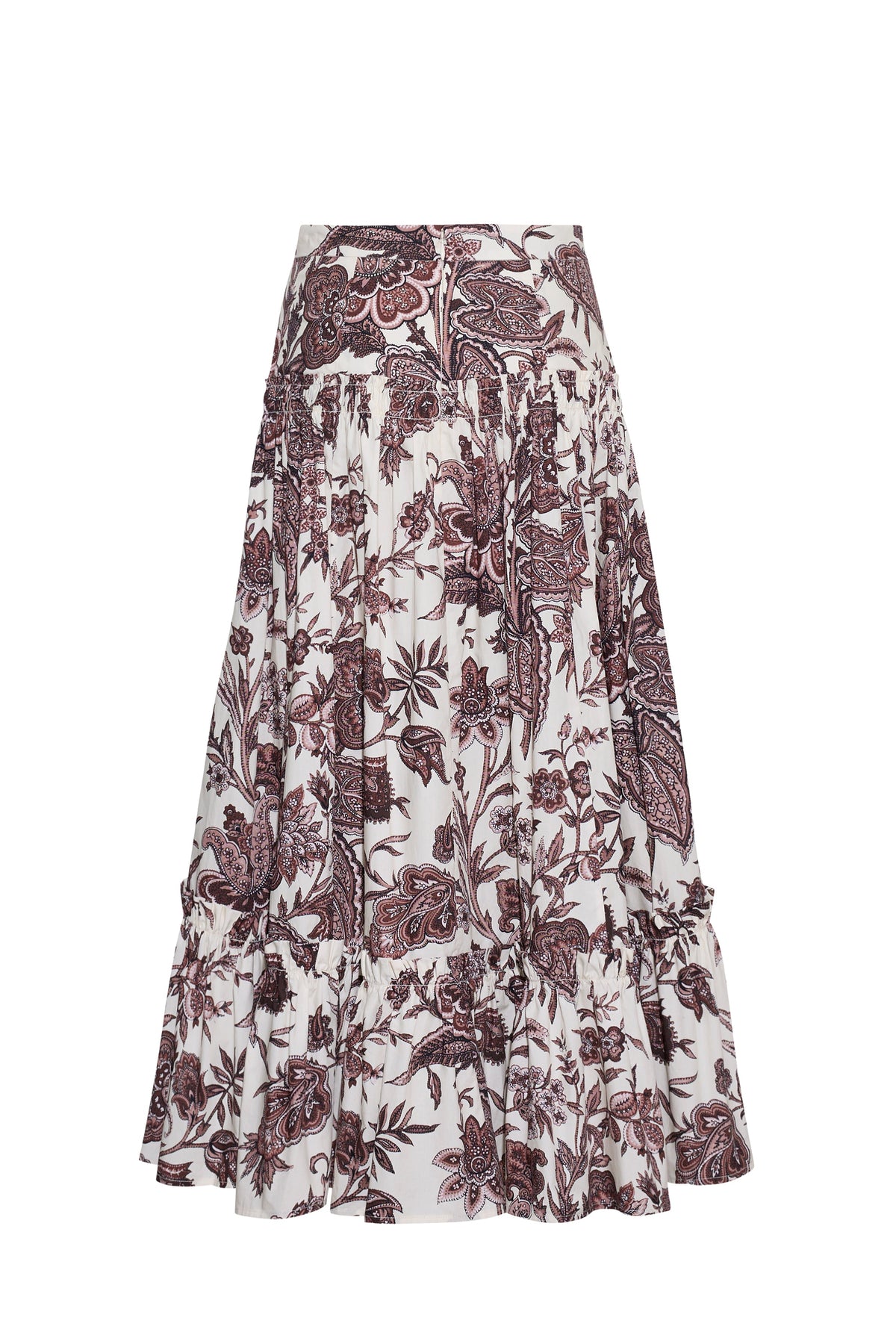Tisbury Skirt in Linden Bloom Ivory