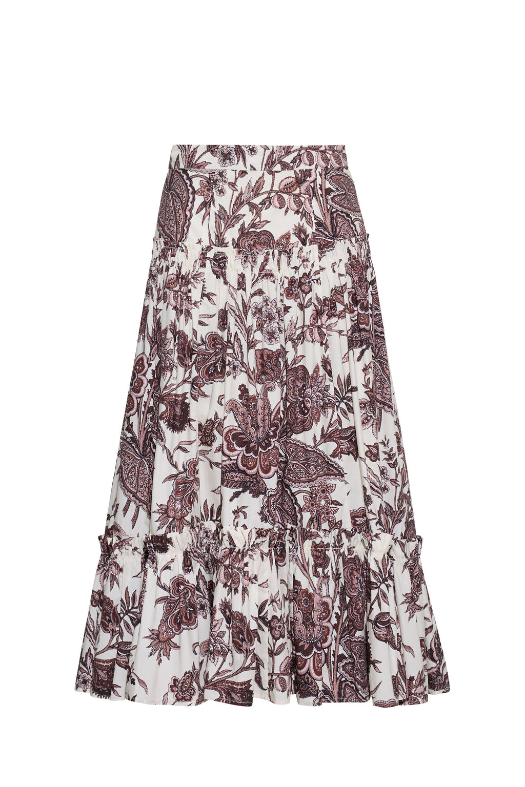 Tisbury Skirt in Linden Bloom Ivory