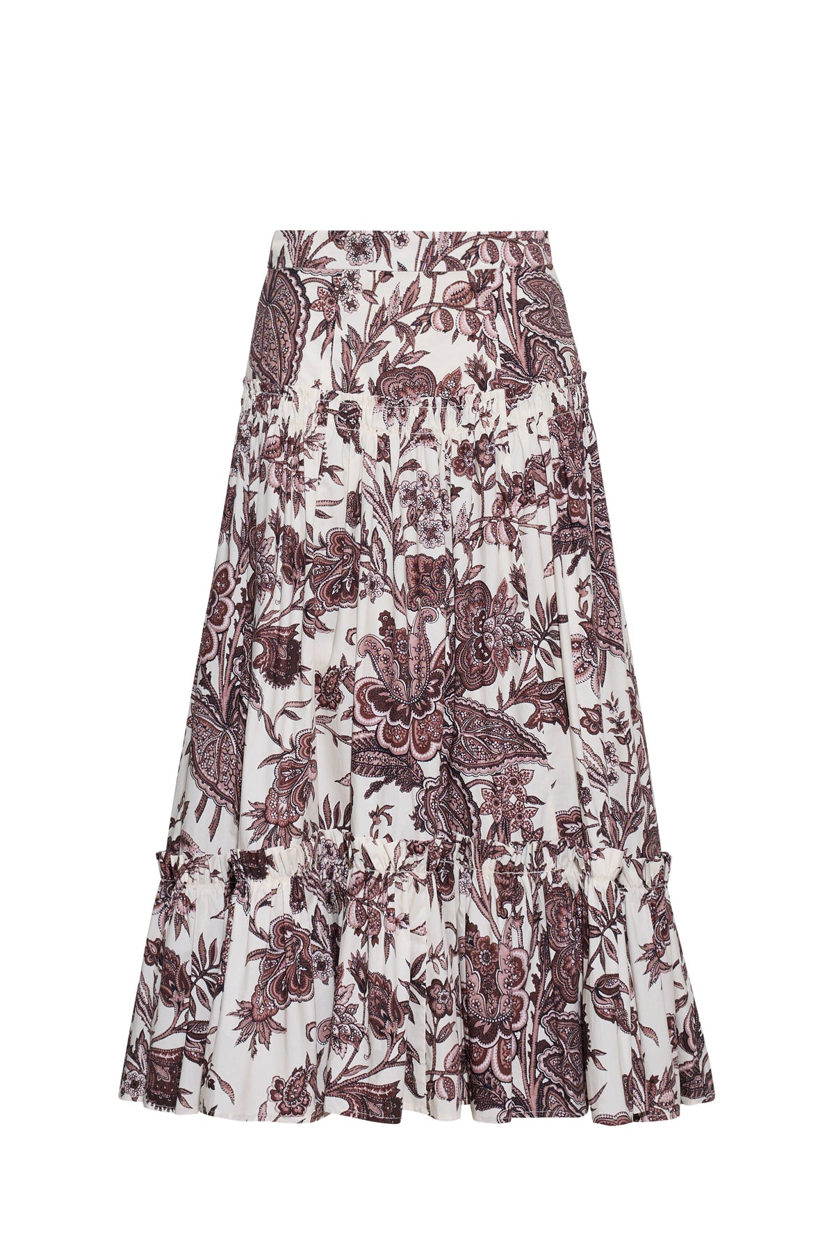 Tisbury Skirt in Linden Bloom Ivory