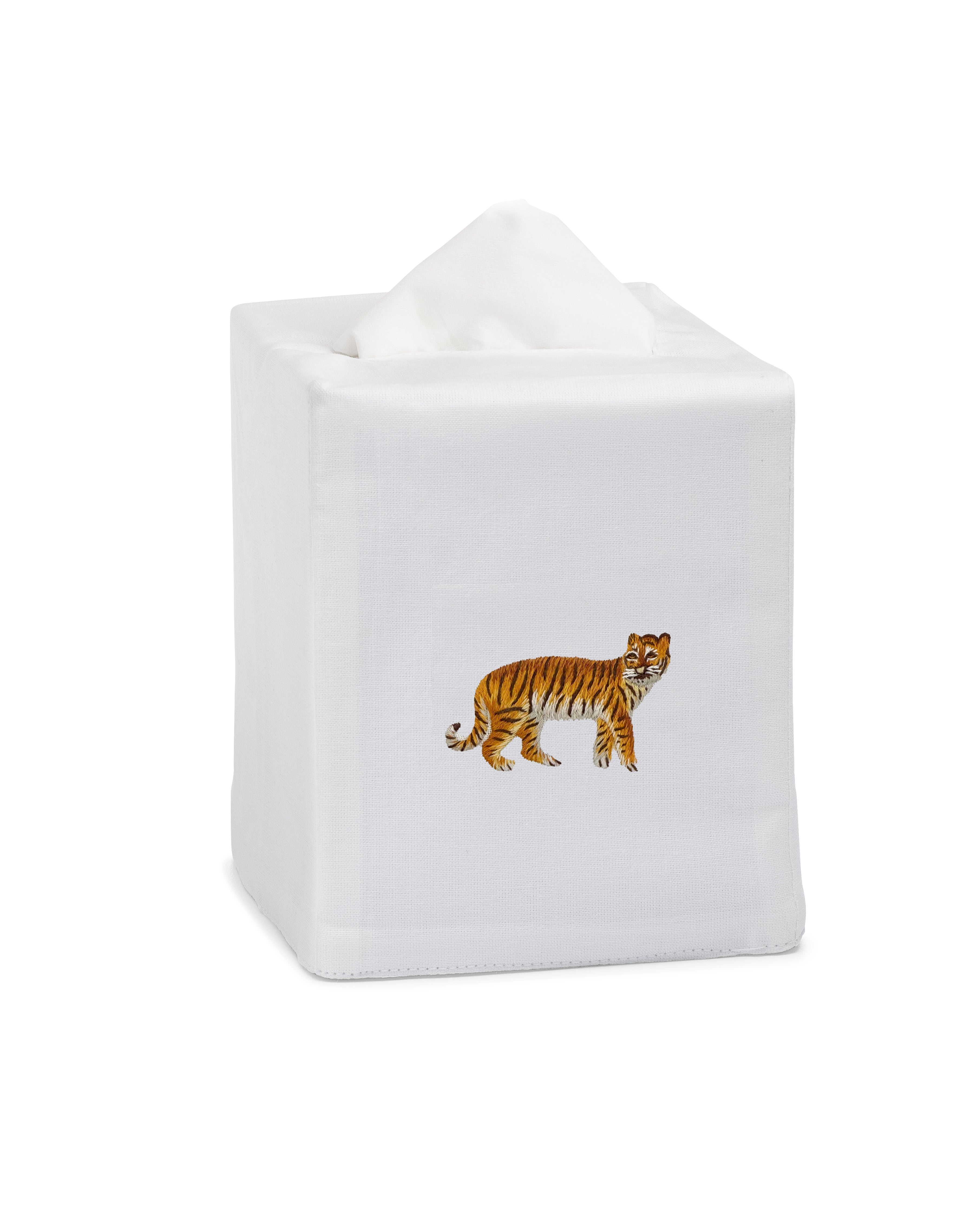 African Tiger Tissue Box Cover