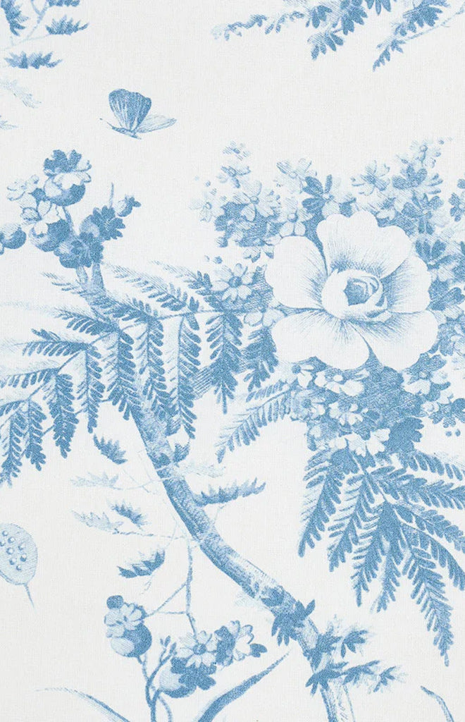 Toile De La Prairie Fabric in Blue