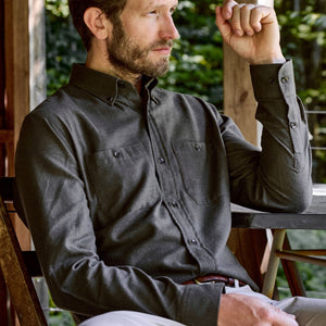 Brushed Cotton Twill Shirt