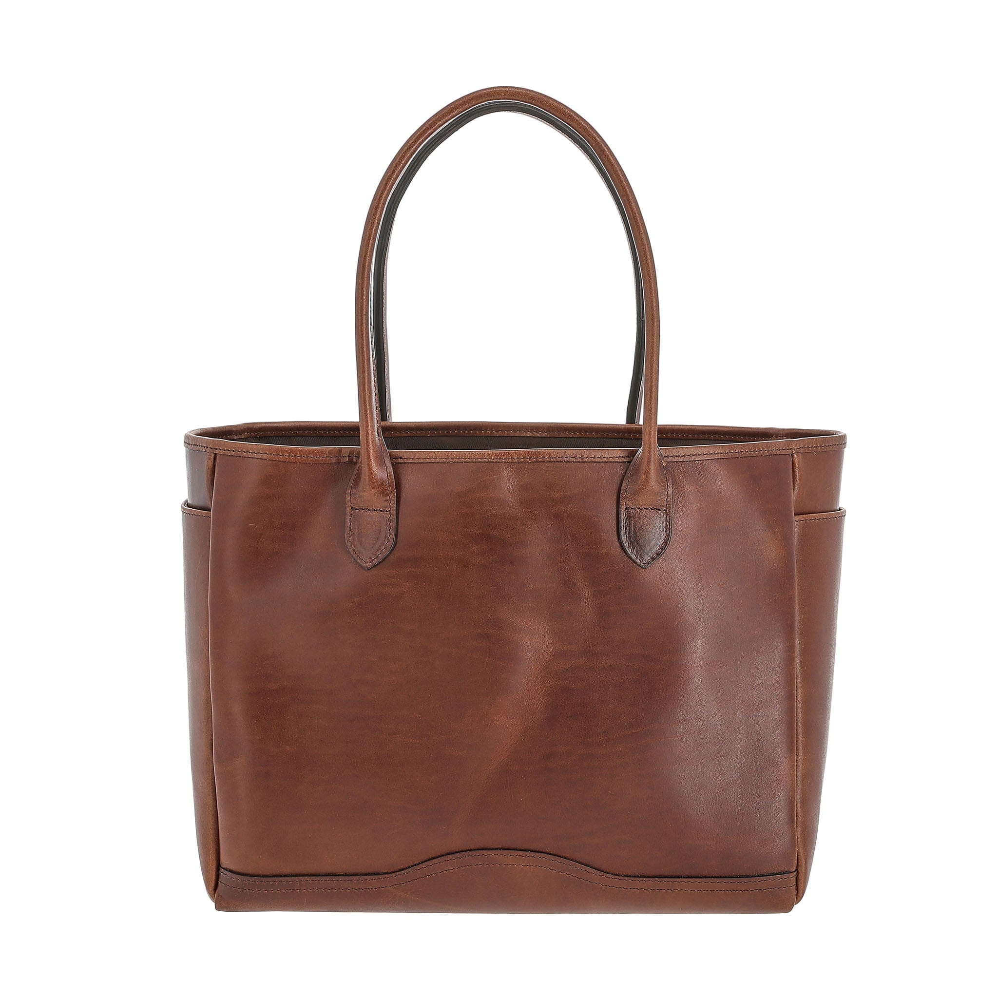 Palmer Leather Tote - Small Leather Carryall Bag | Over The Moon