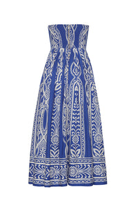 Torres Dress in Rowan Cobalt