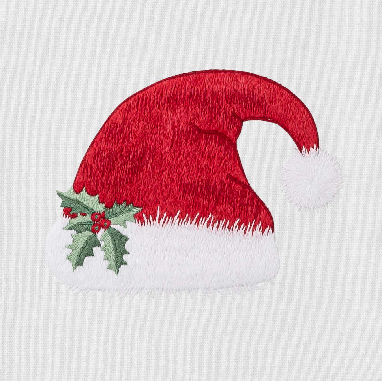 Santa's Hat Hand Towel - Thumbnail 2
