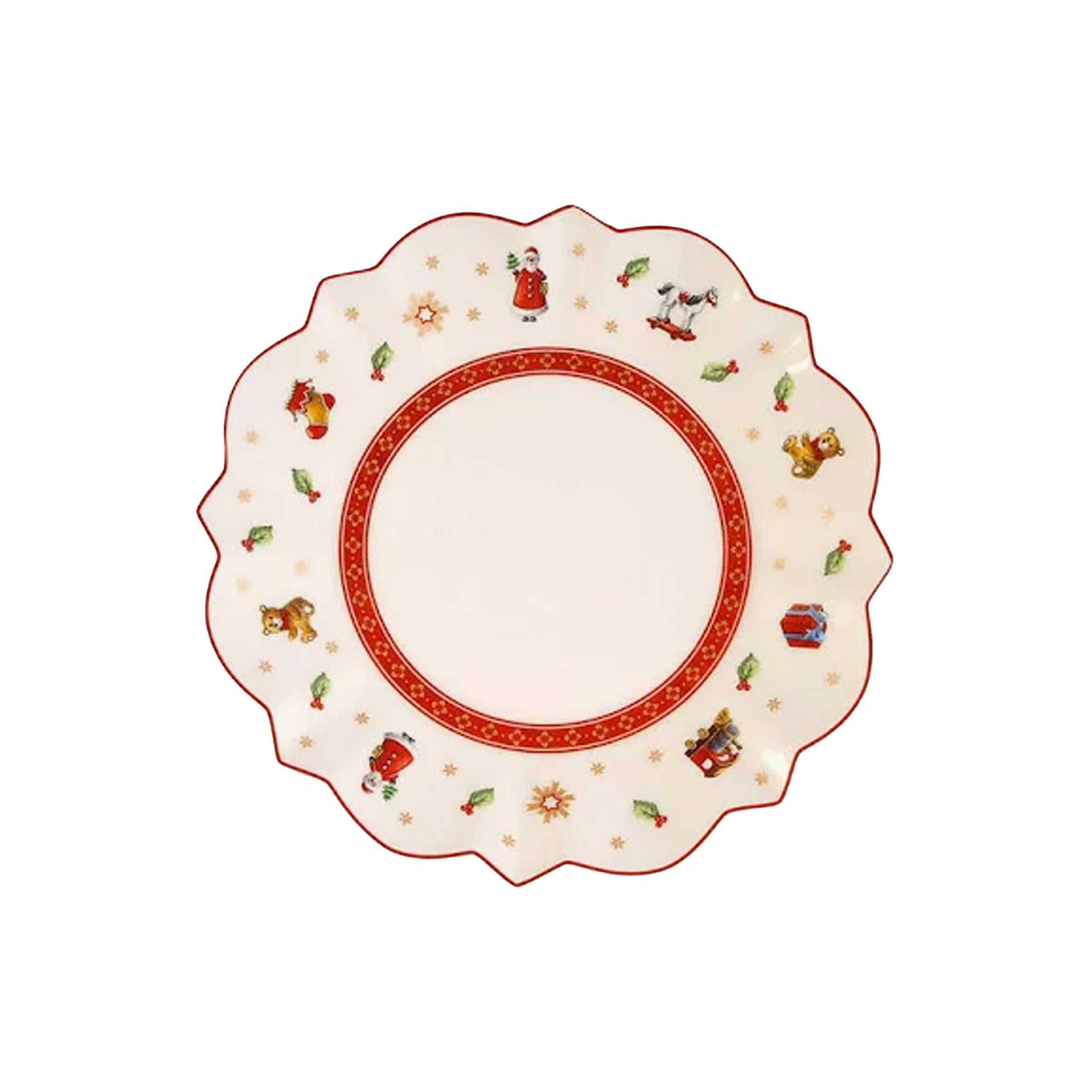 Toys Delight Bread & Butter Plate White in Multi