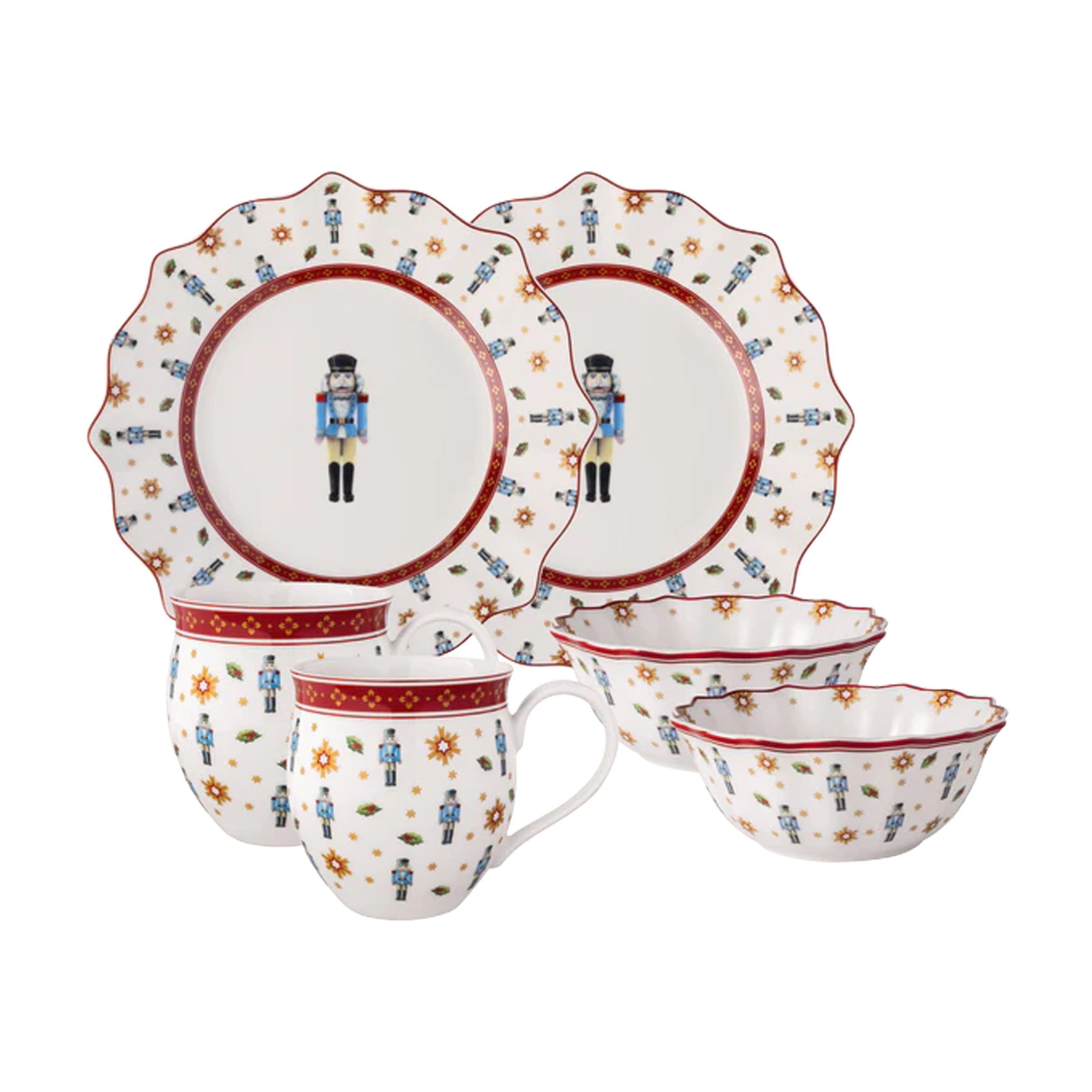 Toys Delight Breakfast Set for 2 in Nutcracker